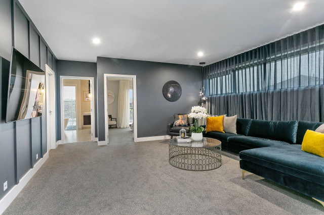 St Kilda, Cambridge Feature Home dagligstue
