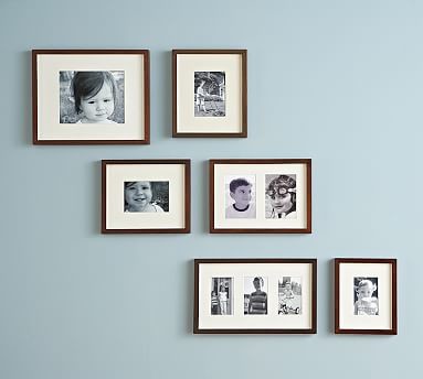 Gallery in a Box, Espresso stain Frames, Set of 6