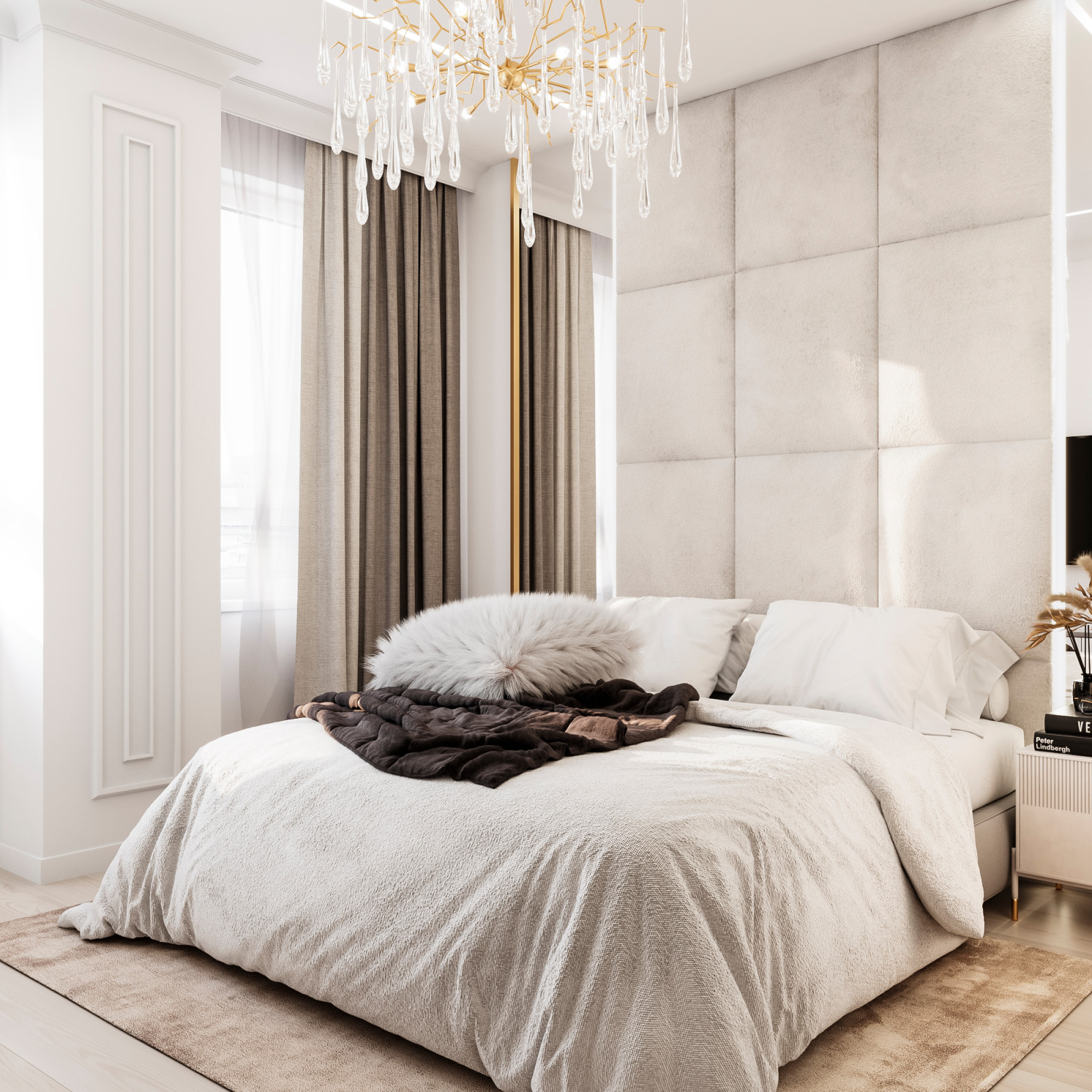 ДИЗАЙН ПРОЕКТ КВАРТИРЫ S=56,07 КВ.М.