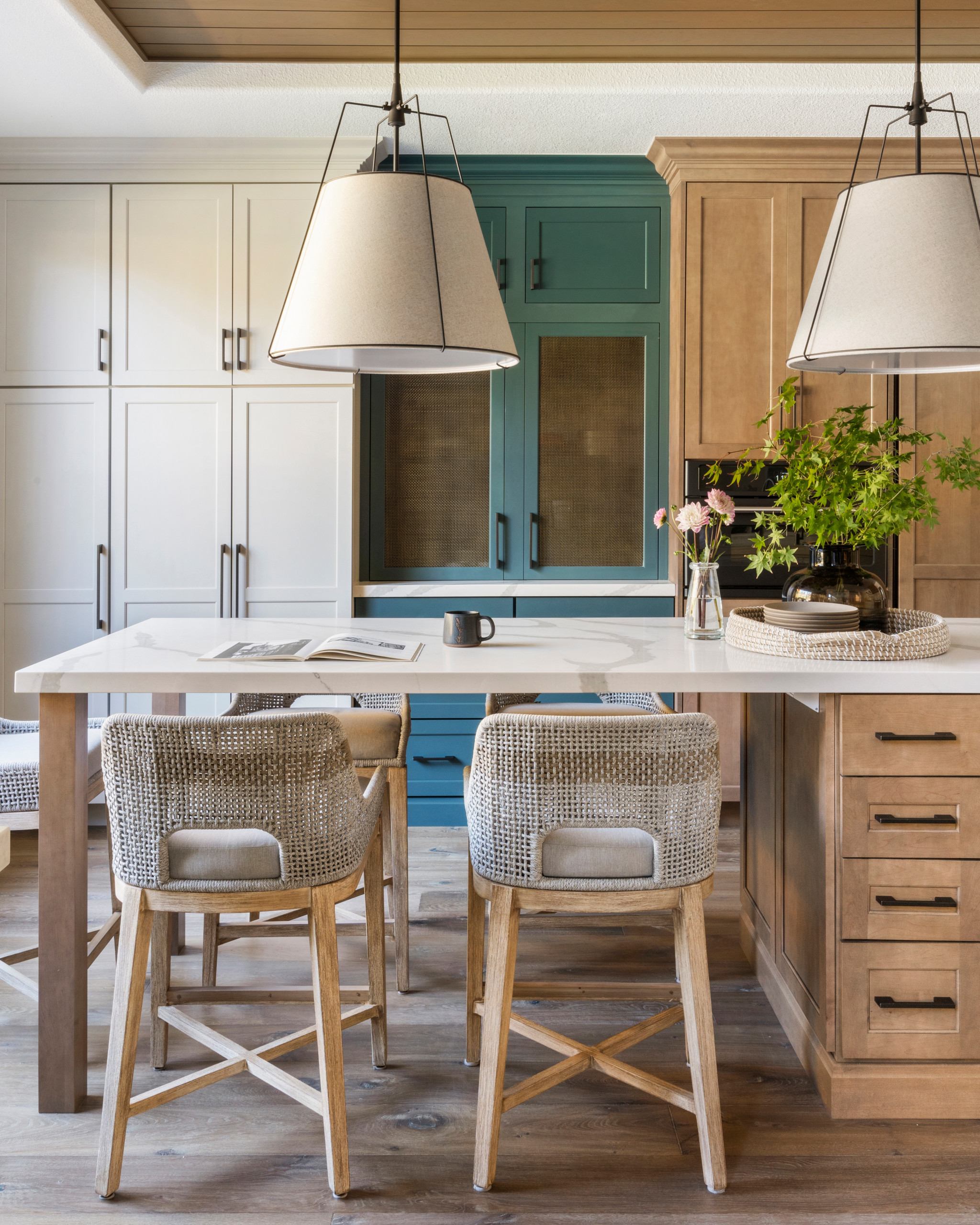 Tri-Color Kitchen