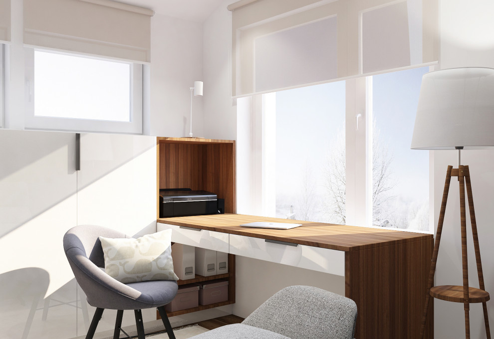 Современный двухэтажный жилой дом в Колтушах 130м2