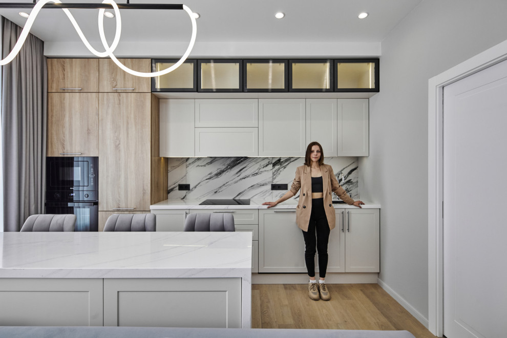 Ремонт кухни-гостиной