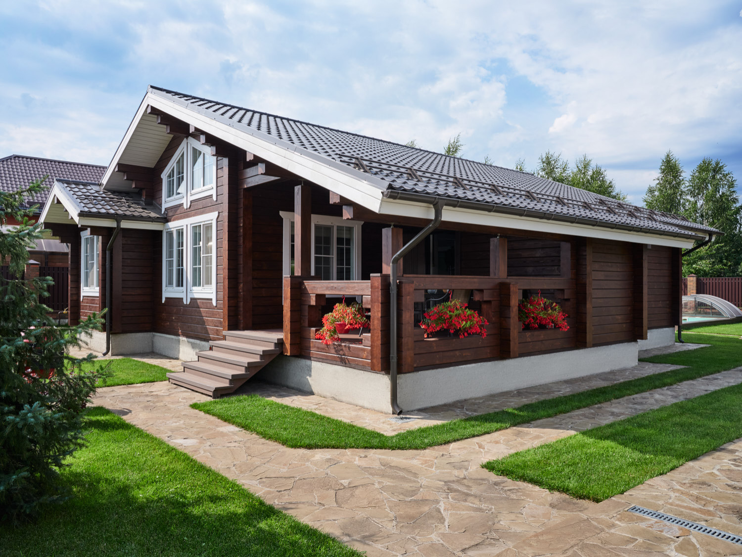 Дом из клееного бруса