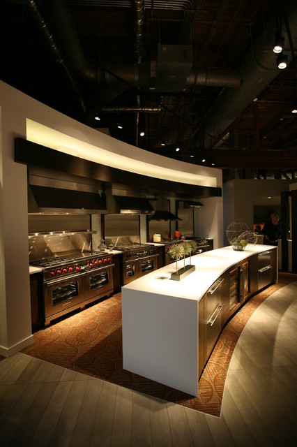 Dallas Showroom transitional-kitchen