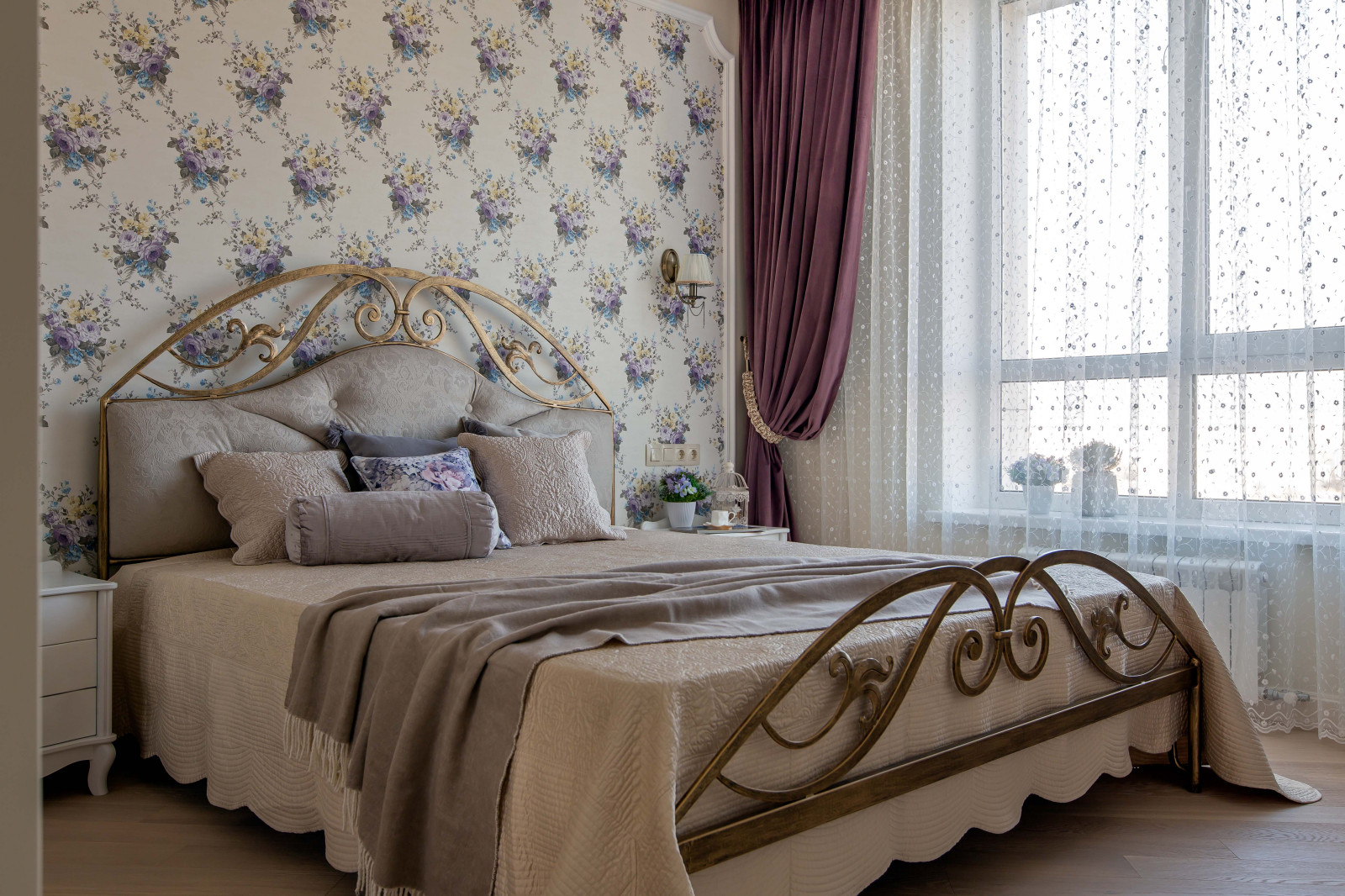 Лаванда и бирюза