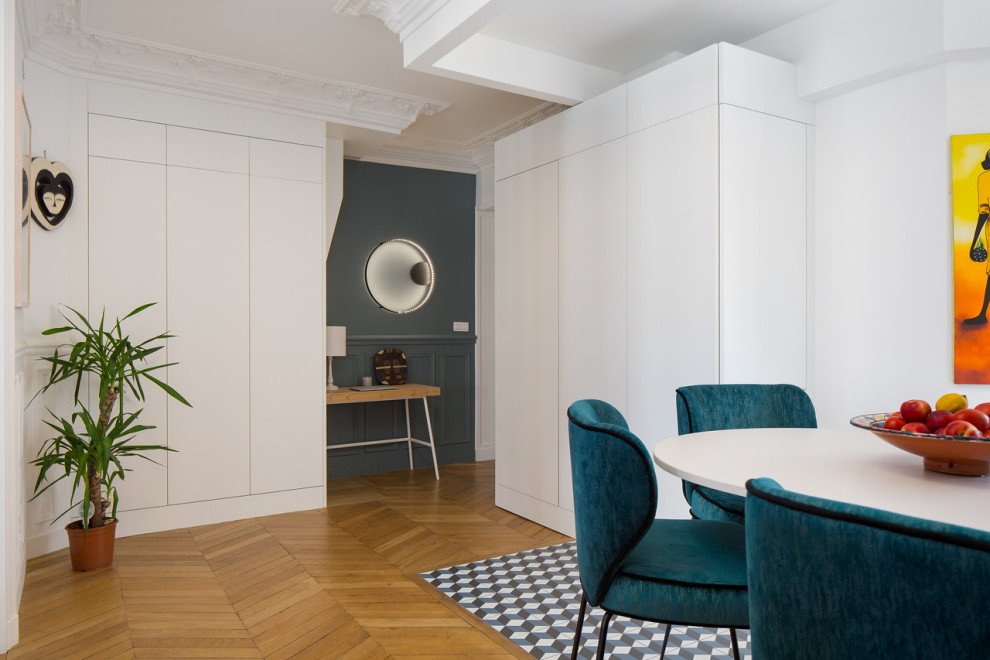 Renovation dans un appartement haussmannien de 150m² à Paris 15