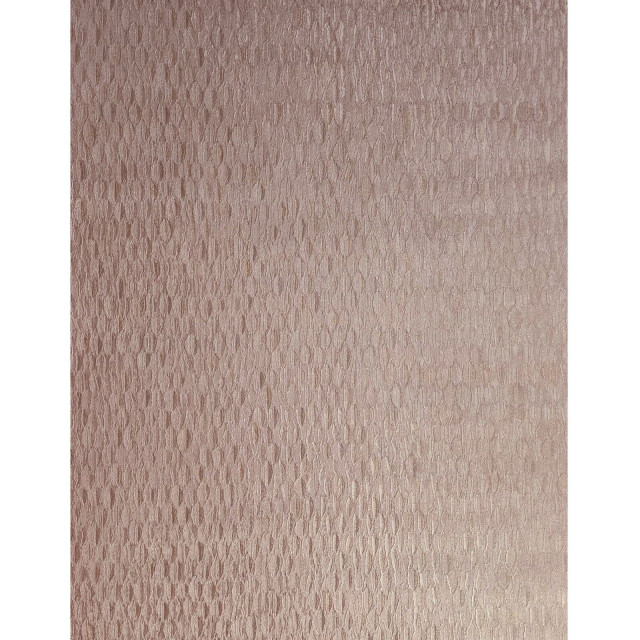 Modern Copper rose gold metallic fish scale tile pattern textured Wallpaper roll, 8.5'' X 11'' Sample