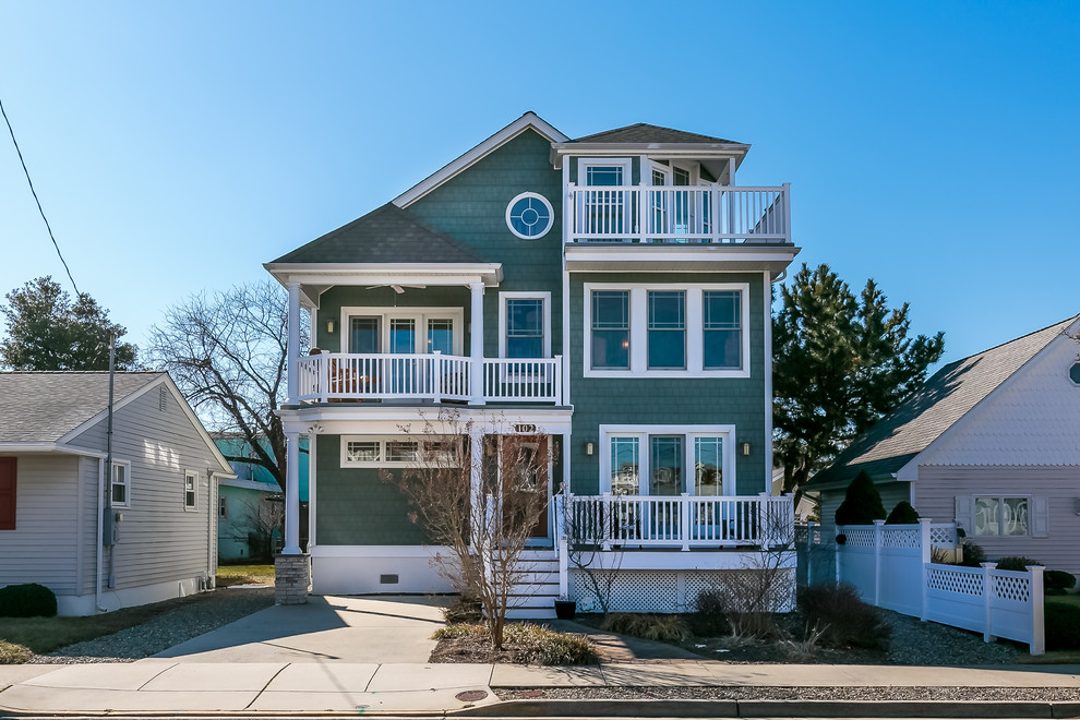 Lake View Beach House Wildwood Crest, NJ Beach Style Exterior