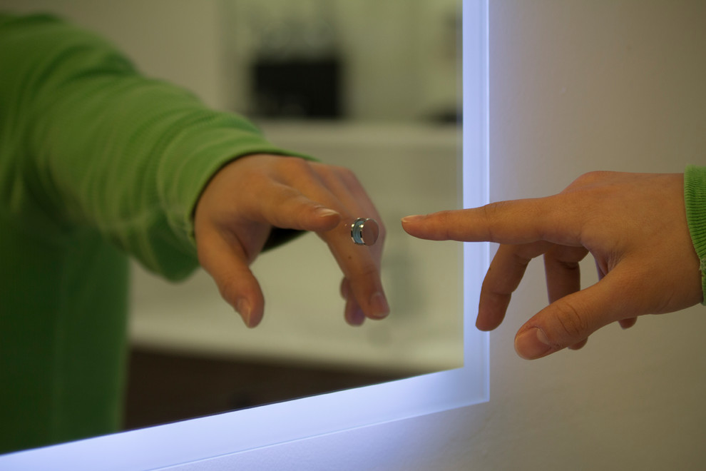 One touch LED mirror.