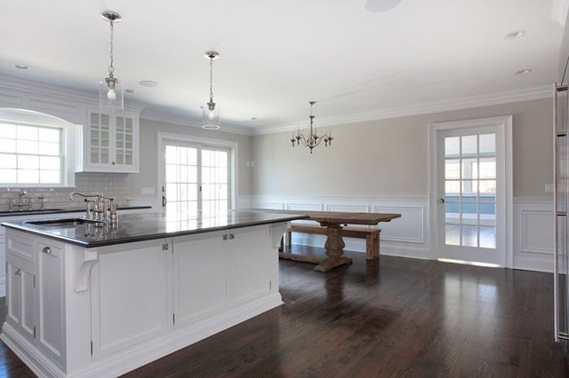 CEILINGS, MOLDINGS AND TRIM transitional-kitchen