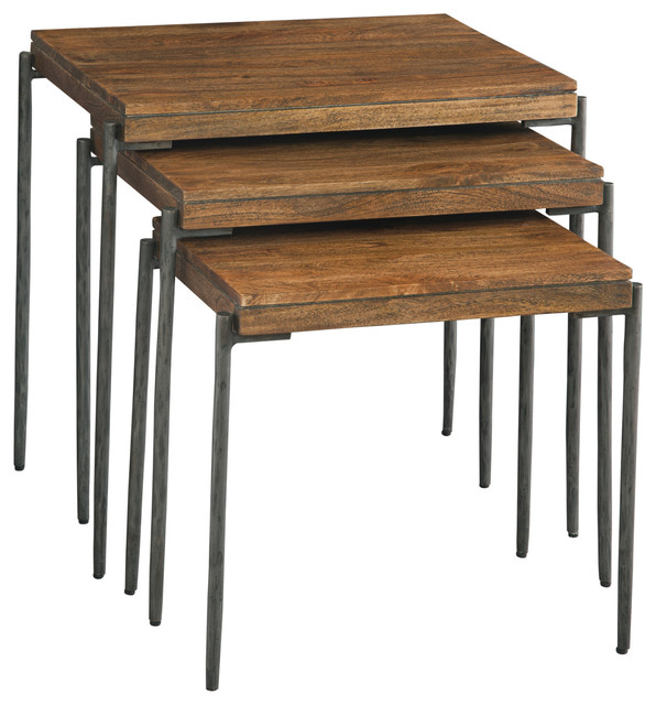 Hekman 23710 Bedford Park Three Piece Iron Framed Wood Nesting Hekman 23710 Bedford Park Three Piece