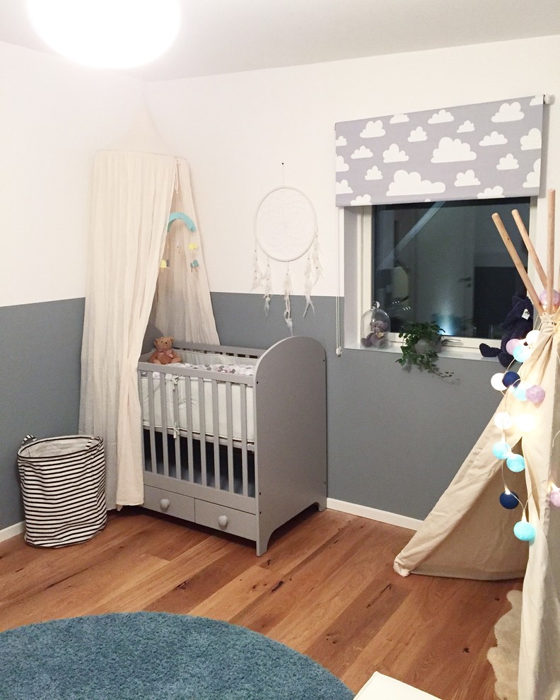 Idéer för att renovera ett nordiskt babyrum
