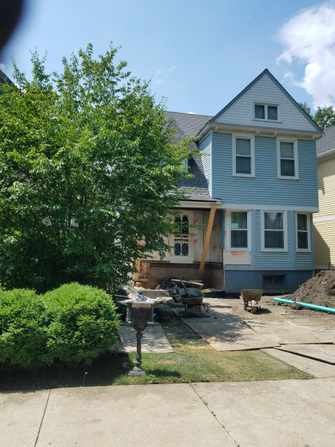 Foundation Foundation sealed and drainage system installed victorian-house-exterior