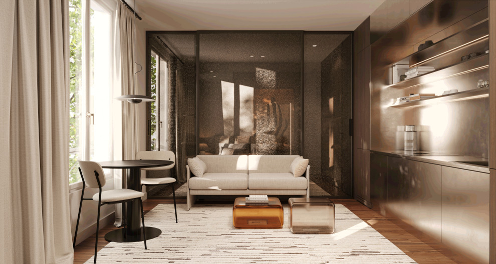 Projet d'intérieurs d'un studio à Paris