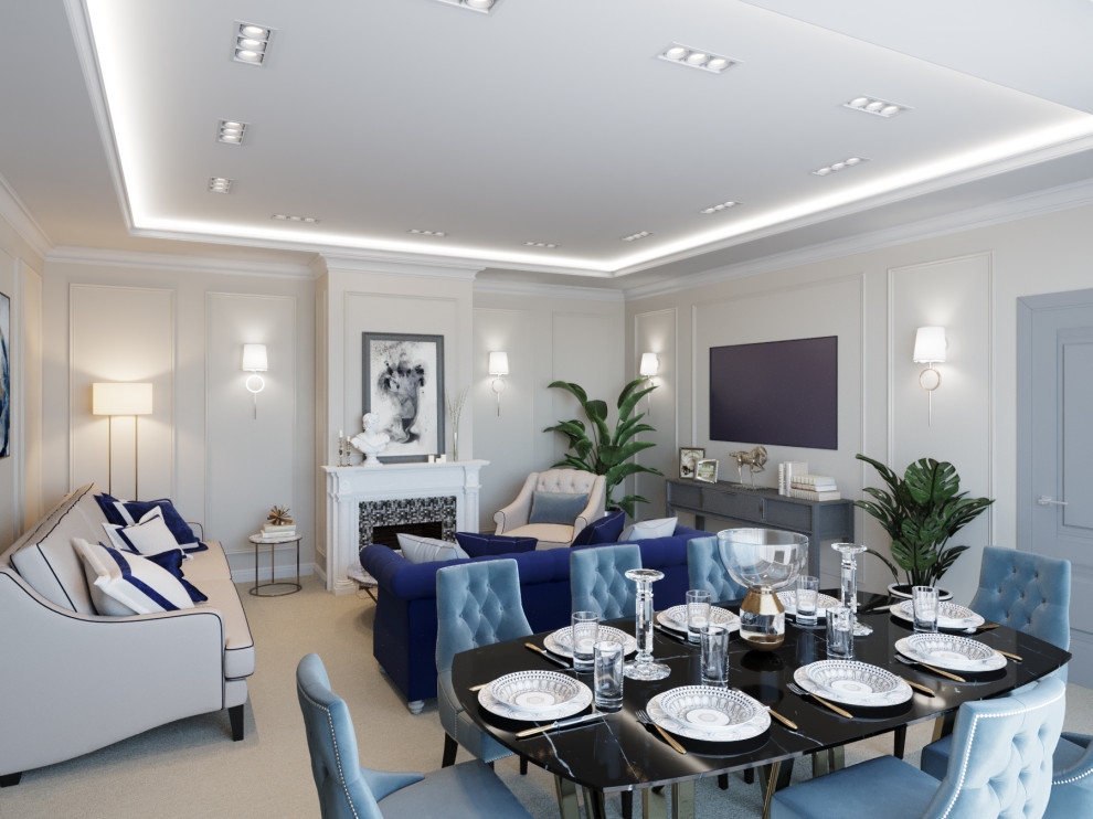 Гостиная и спальня в Домодедово