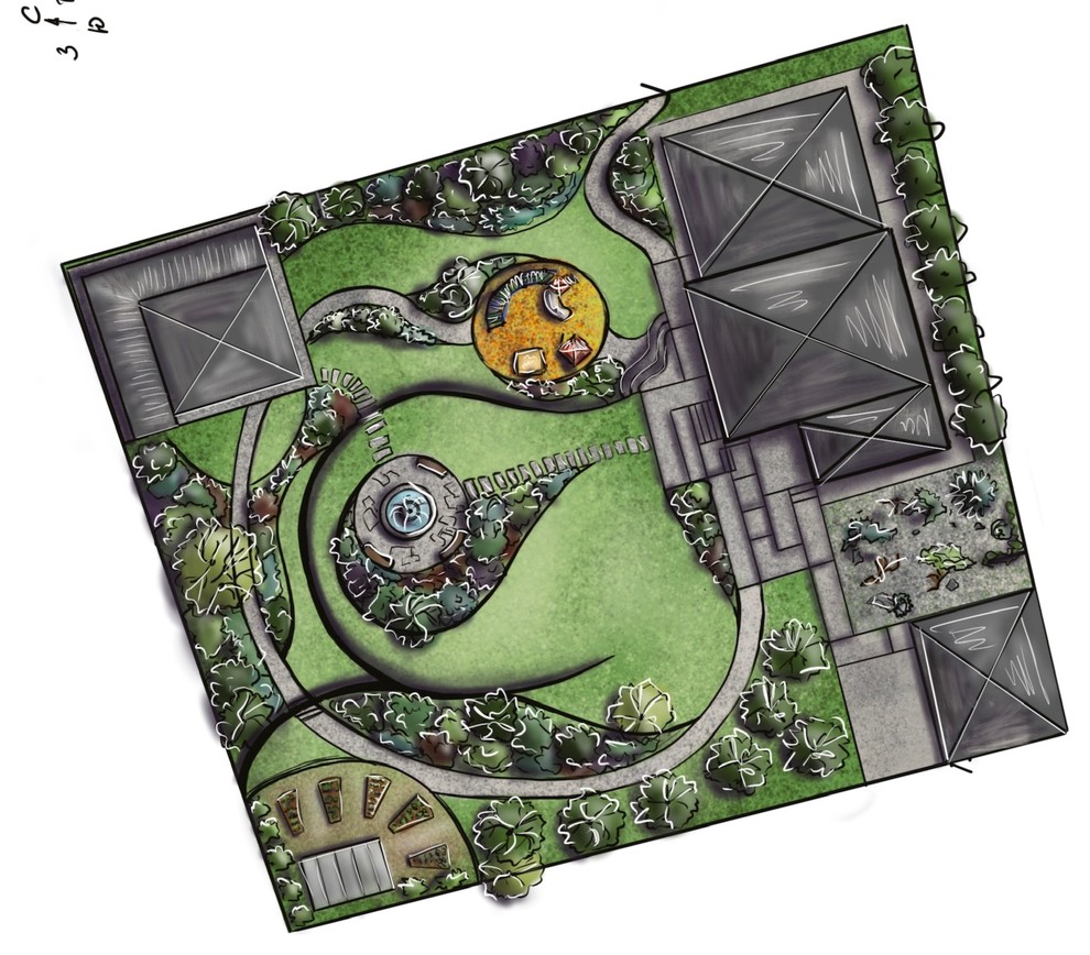 Ландшафтные скетчи