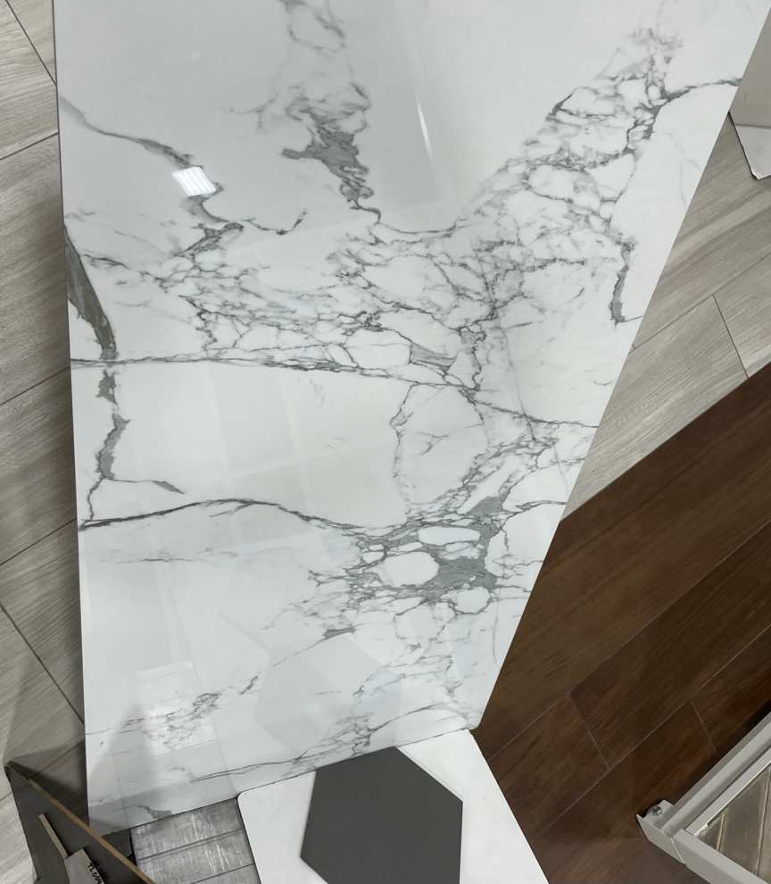 Is 24x48” tile too big for shower?