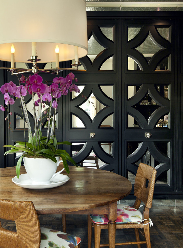 Dining room - dining room idea in Austin