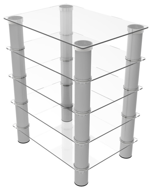 Ryan Rove Hamlin Glass Component Stand in Black