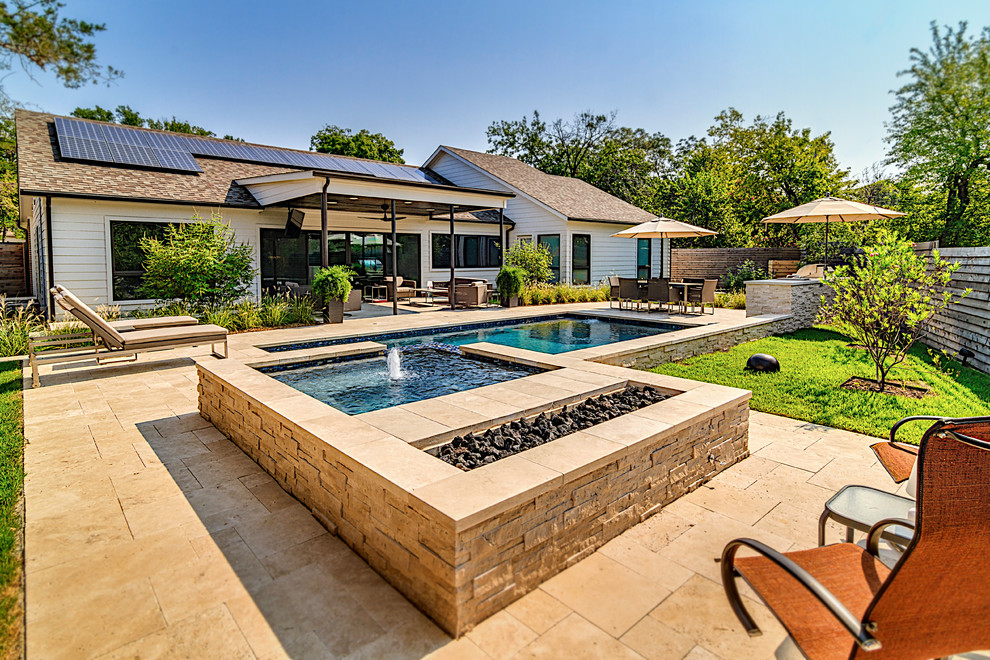 Geometric Pool Designs Dallas, Highland Park & Plano - Dallas - par ...