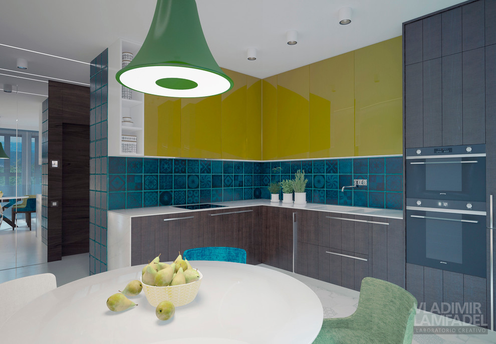 Uno mattina nebbiosa a Milano