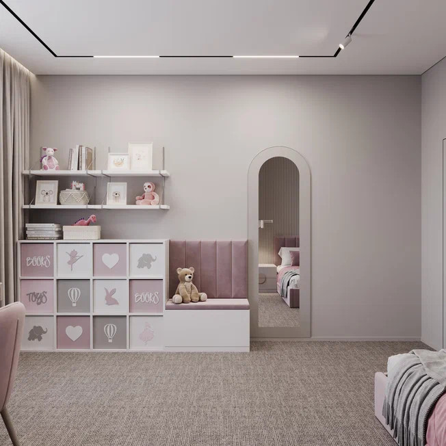 Дизайн проект 4-х комнатной квартиры 145 м2 для семейной пары с детьми