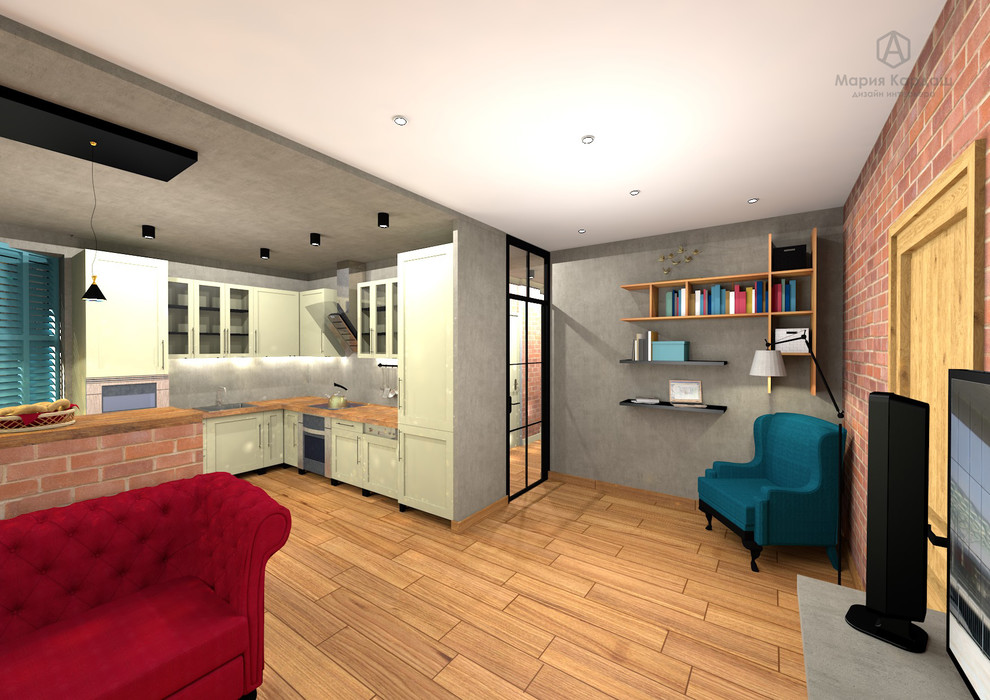 3-комнатная квартира для молодой семьи с двумя дочками