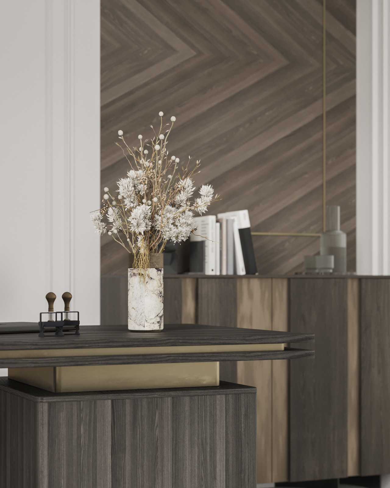 Фахверковый дом на 300 м2, в стиле ар-деко