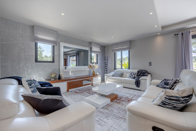 Modernisation Maison proven&ccedil;ale modern-vardagsrum