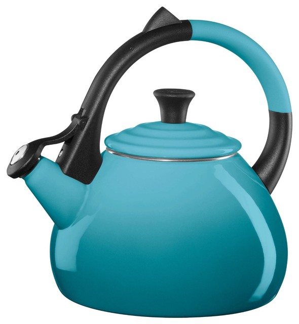 Le Creuset Enameled Steel Oolong Tea Kettle Traditional Kettles