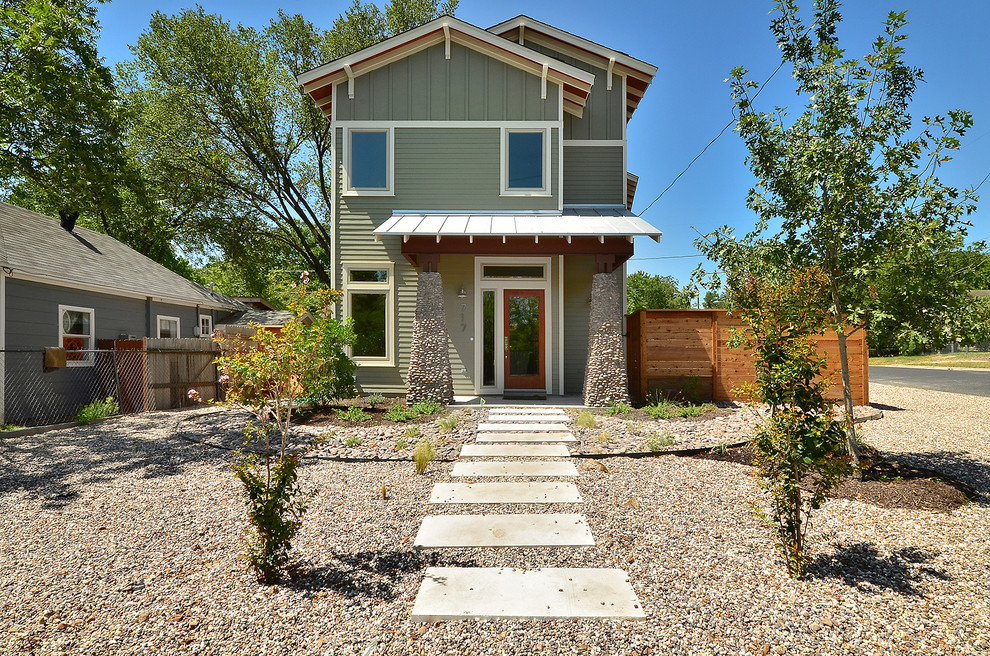 Live Oak Contemporary Exterior Austin by Brodie