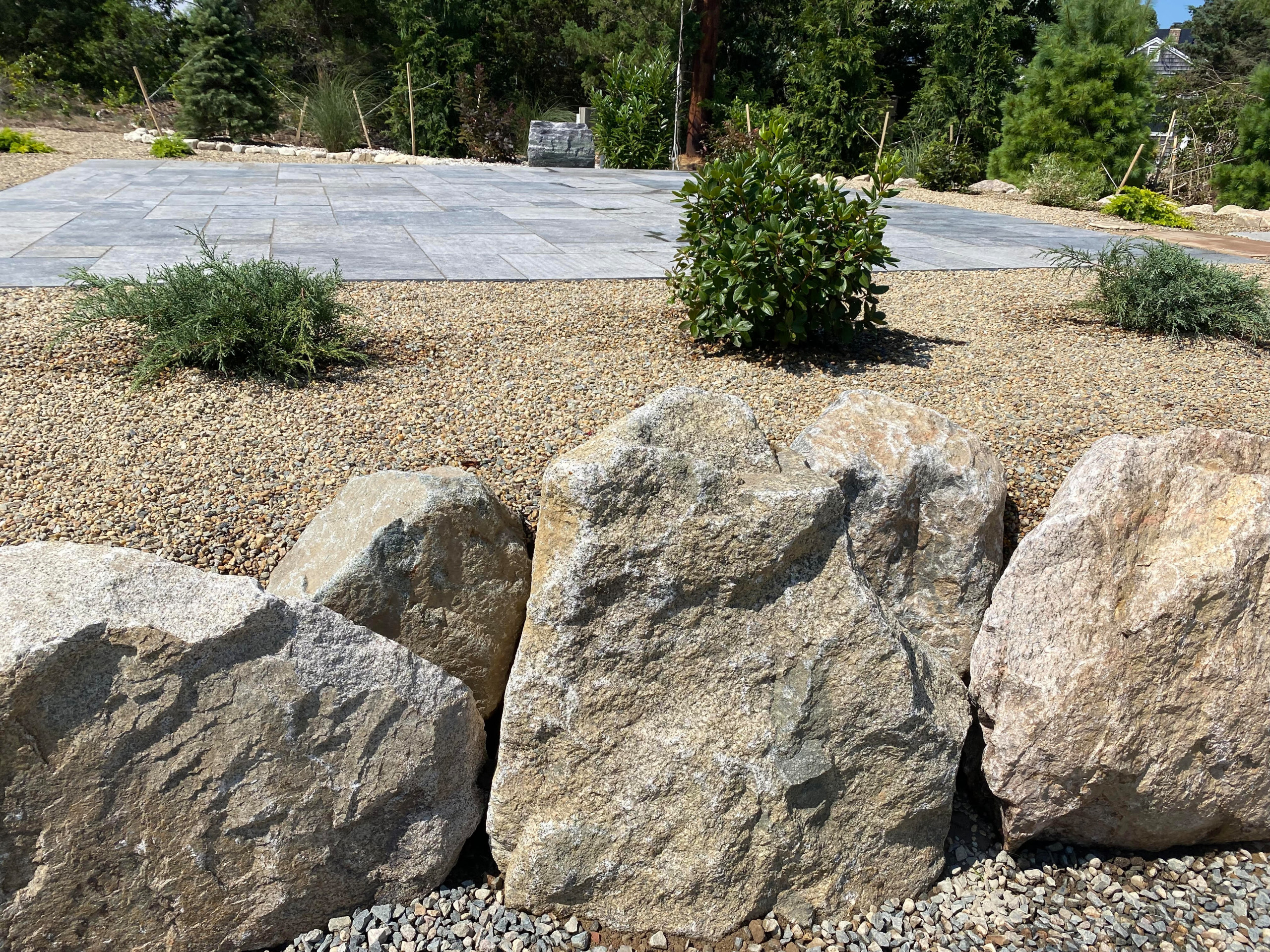 Eastham Raised Stone Patio