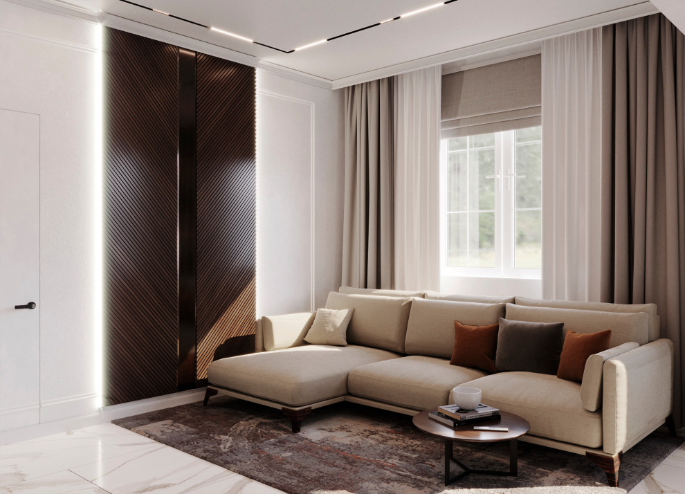 Гостиная в частном доме