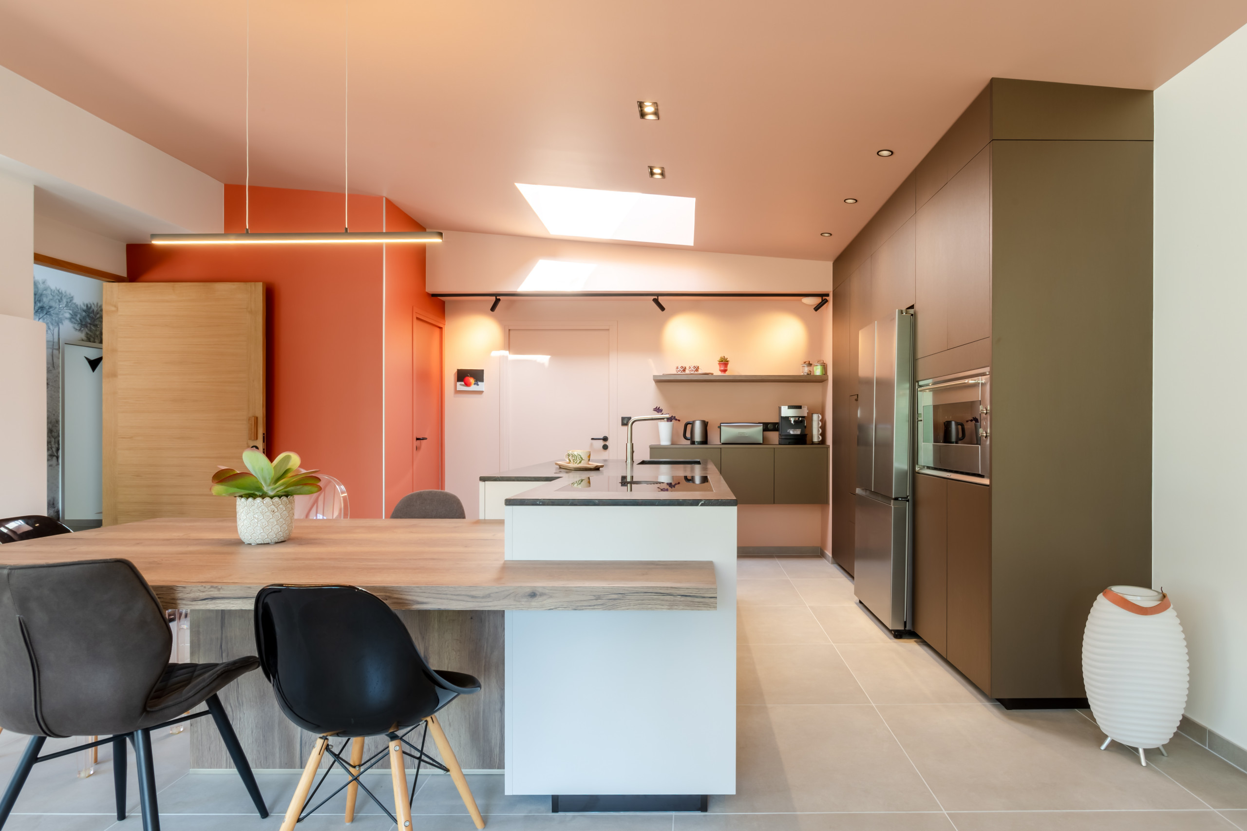 Rénovation d'une cuisine dans une maison neuve