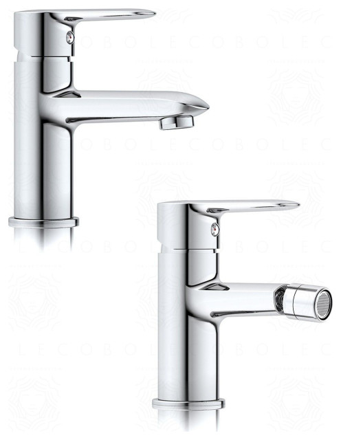 Coppia Di Rubinetti Bagno Lavabo E Bidet | Infinity | Leroy Merlin - Foto 10