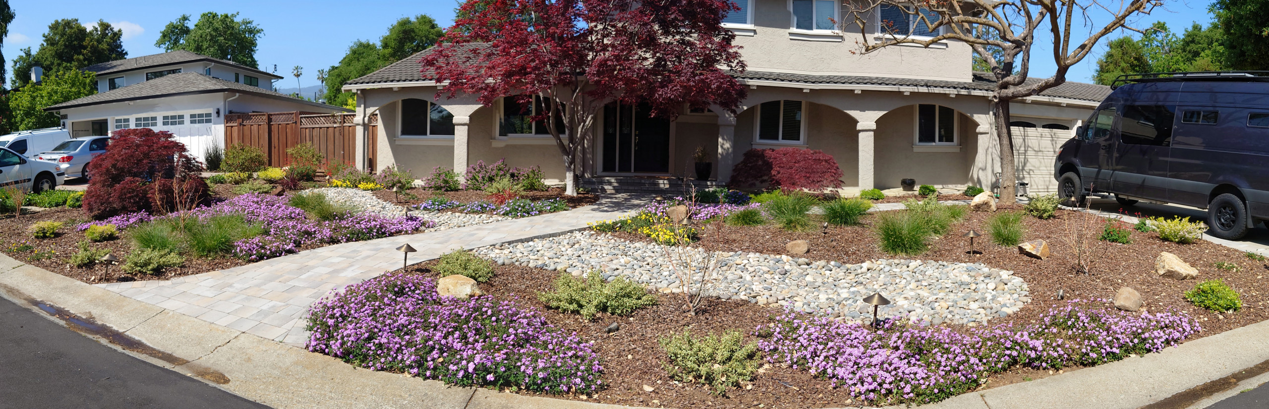 DESIGN TO COMPLIMENT MAPLE TREES