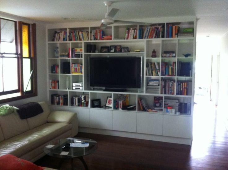 Design ideas for a family room in Brisbane.