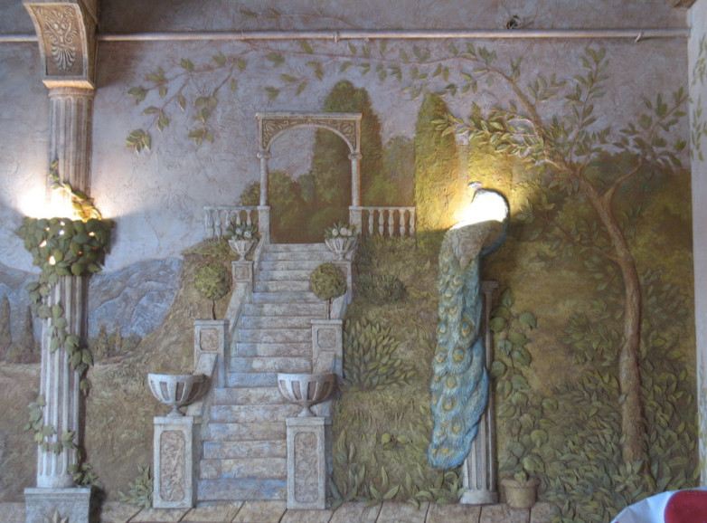 Фрески, росписи, барельефы