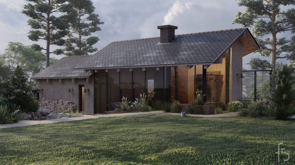 Современная баня