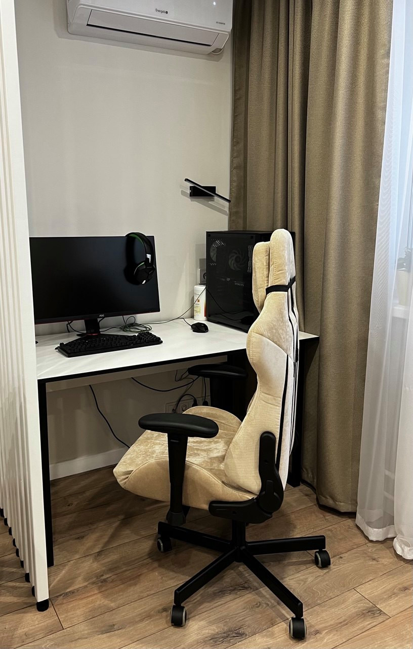 Трехкомнатная квартира в с природными оттенками