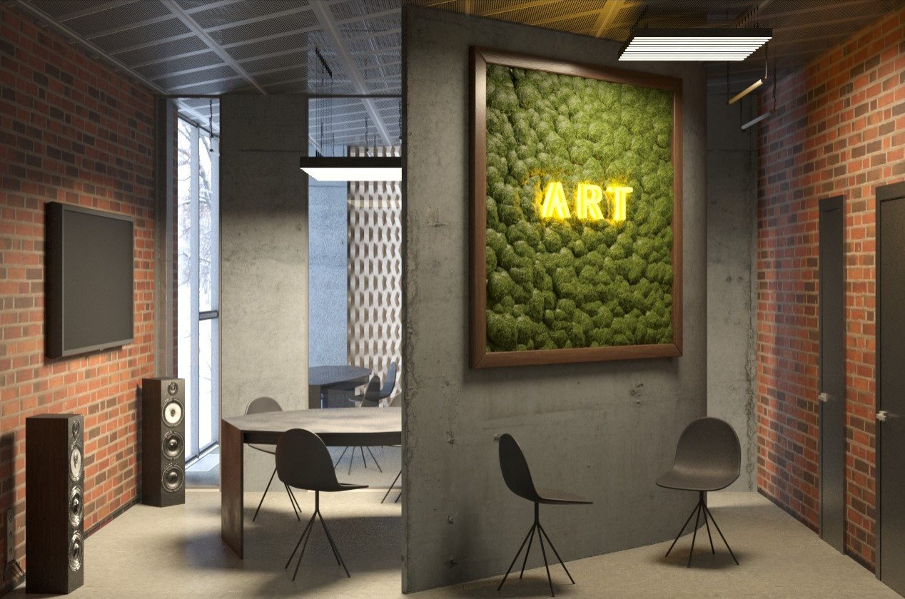 3d-визуализация лофта