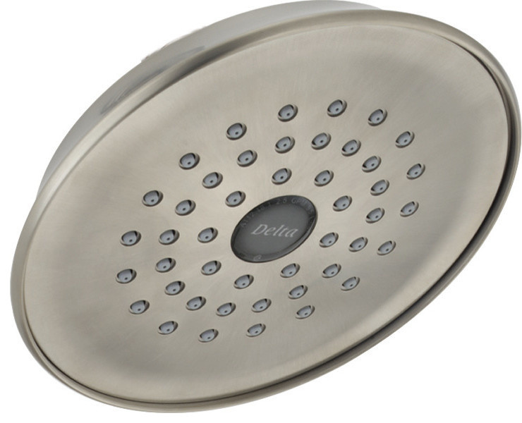 Stainless RP50841SS Delta Faucet Single-Spray Touch-Clean Rain Shower Head