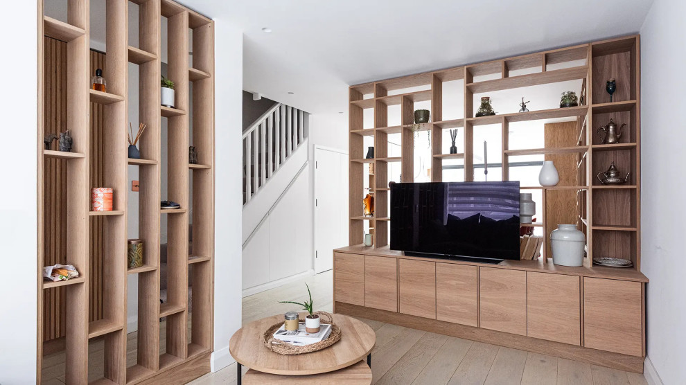 Contemporary Asian-Inspired Timber Living in South London