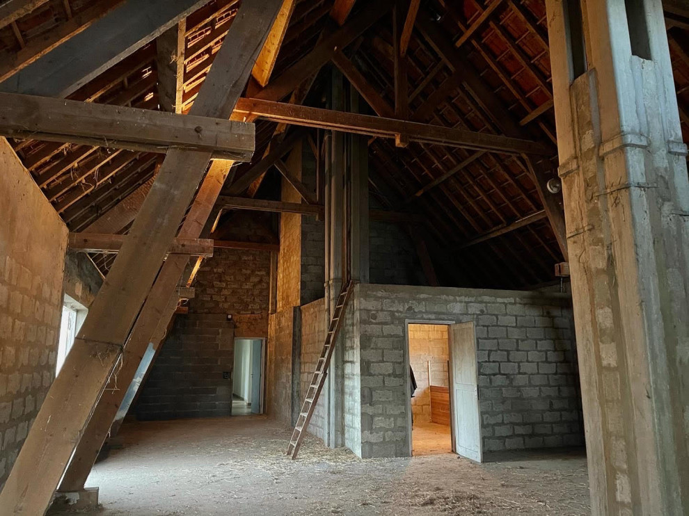 Photo de l'espace "cathédrale" - Avant projet