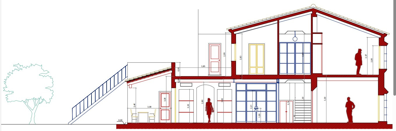 CASA CON DOS PATIOS