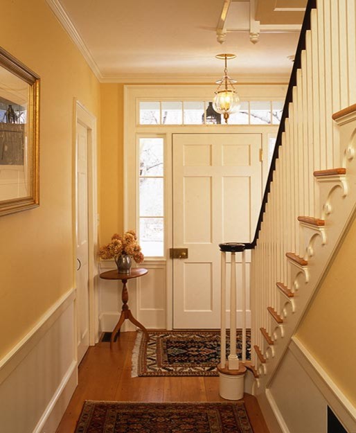 Staircases Newburyport  Newburyport Federal - Staircase traditional-staircase