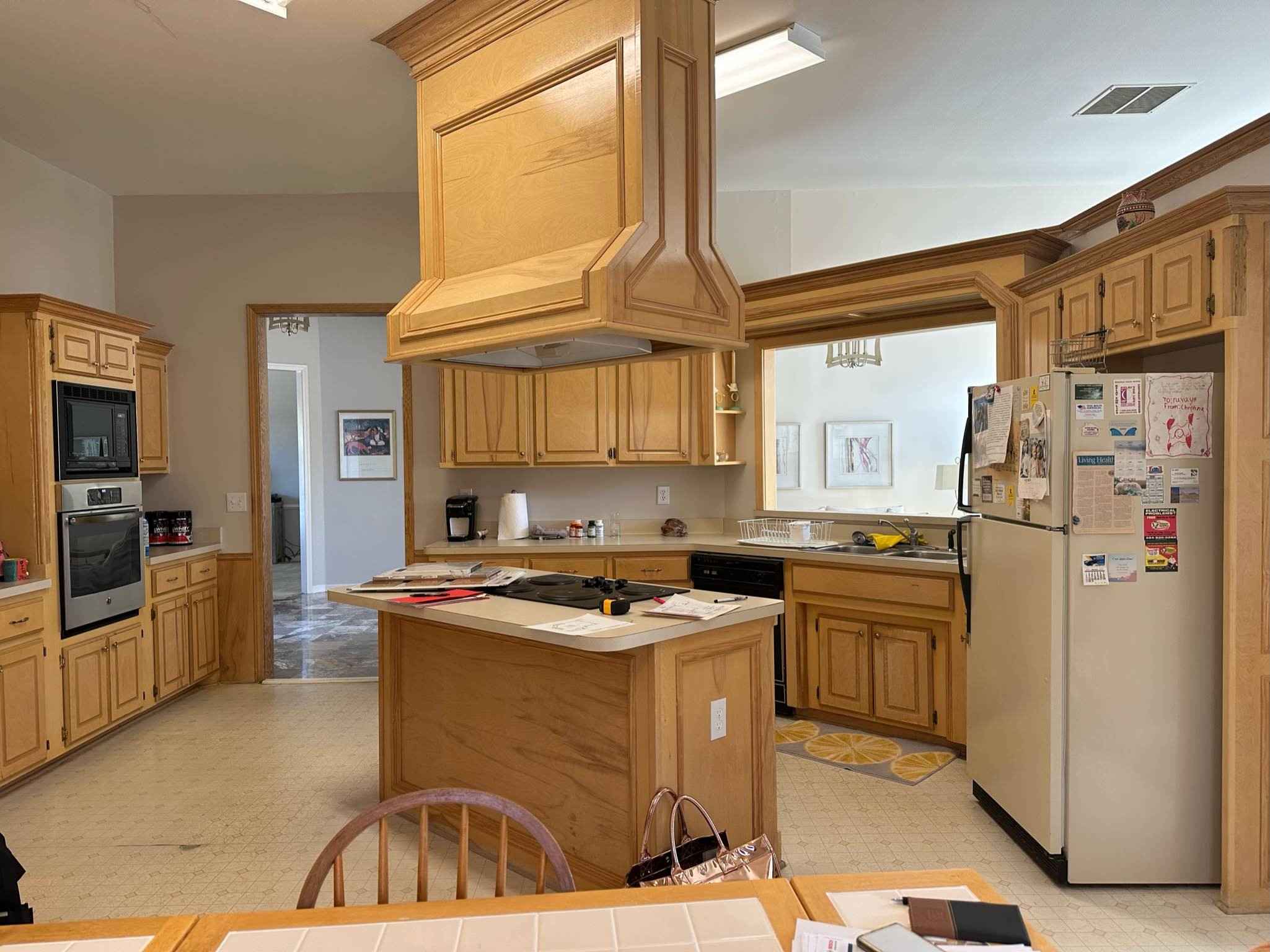 Decatur White kitchen
