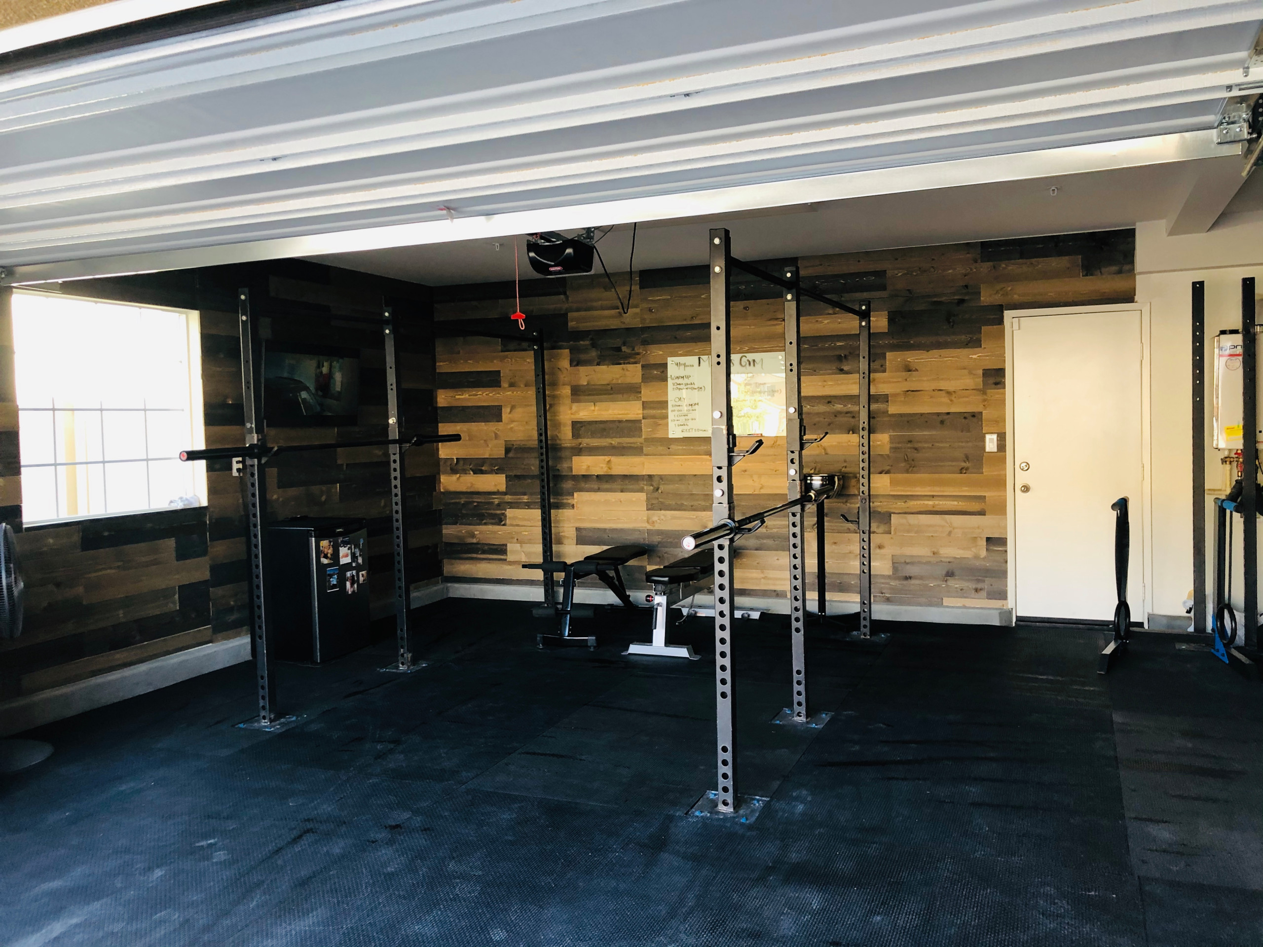 Garage to Gym Conversion