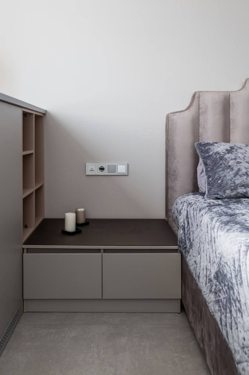 Квартира в серых тонах