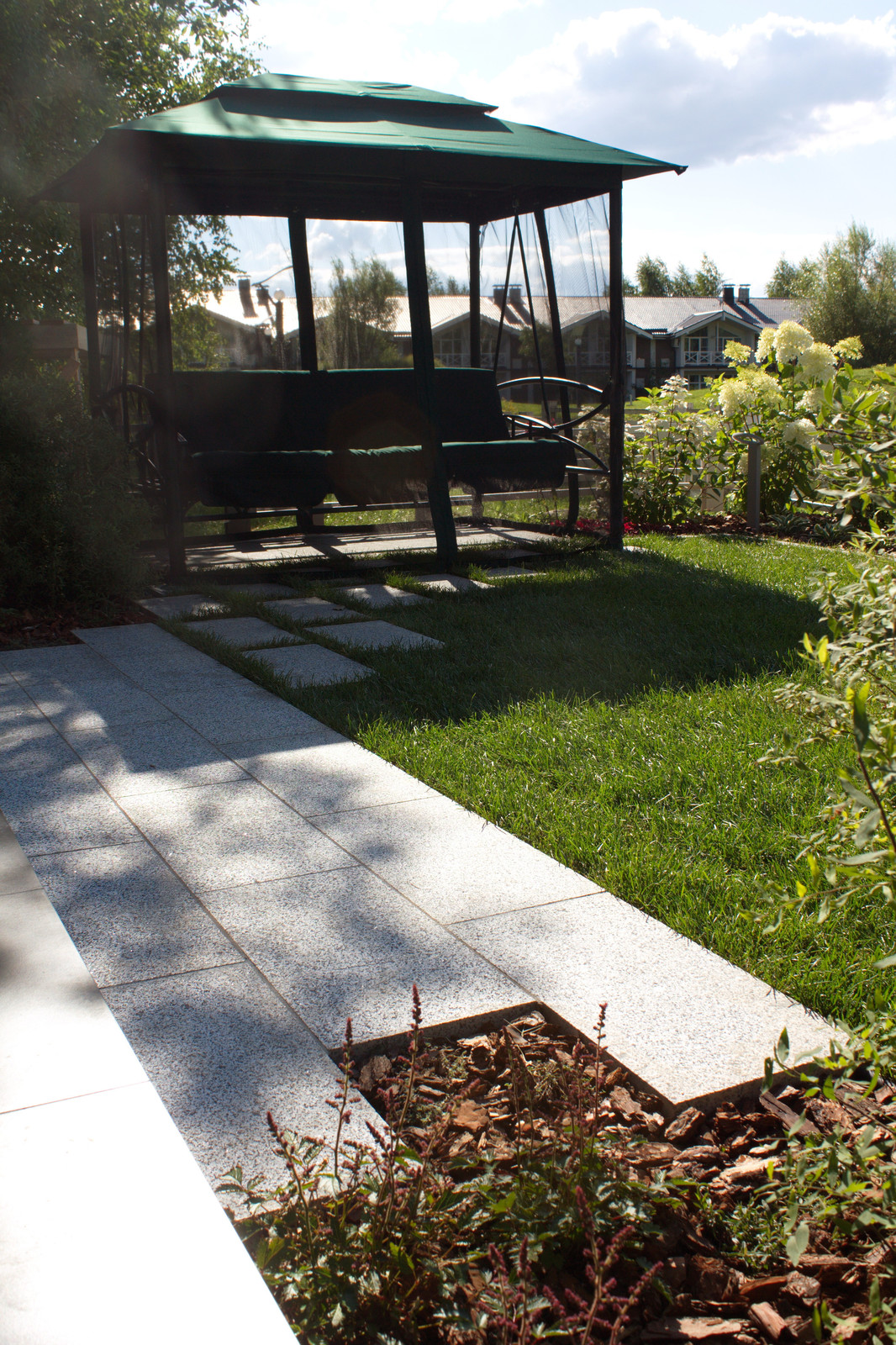 Малый сад у таунхауса